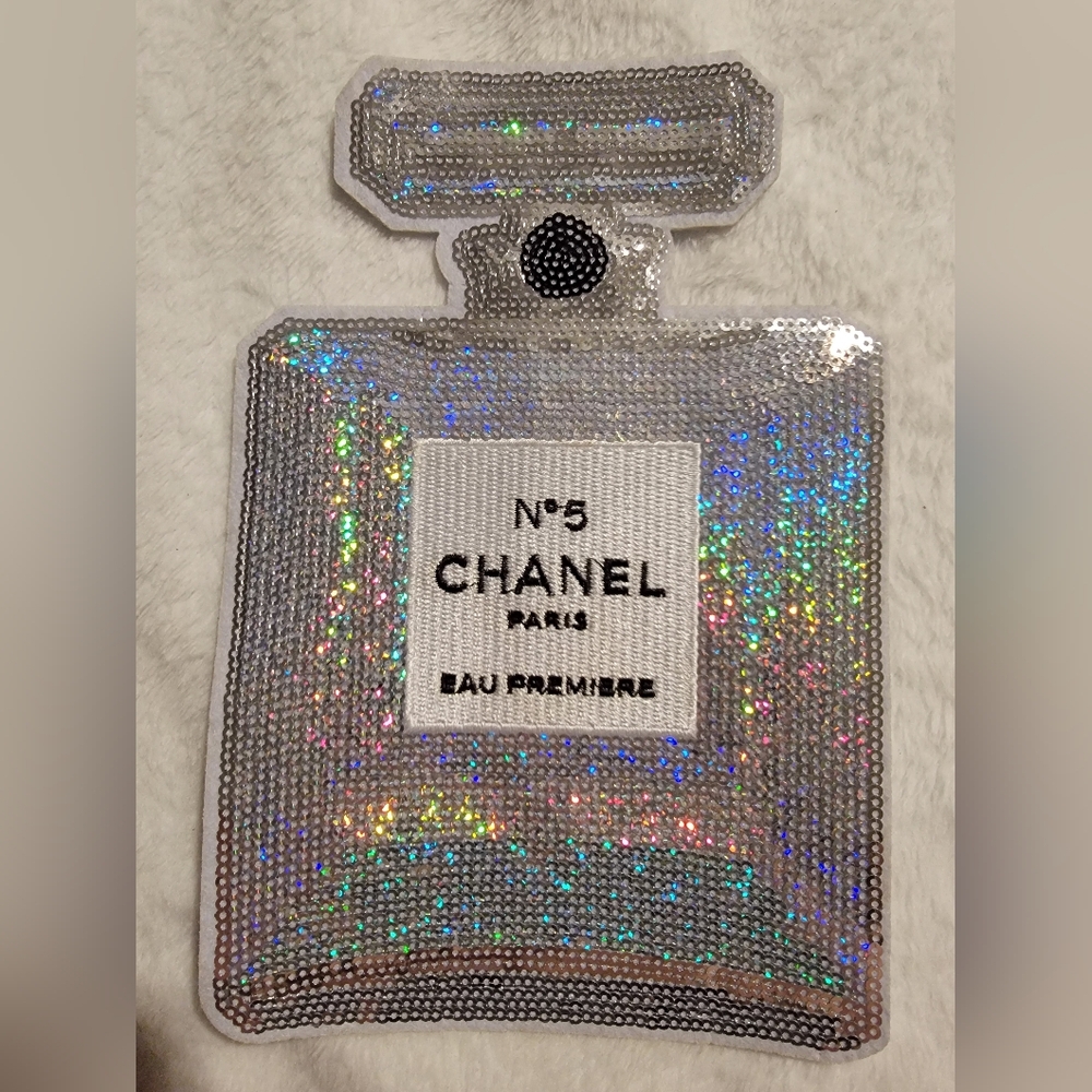 Luxury Inspired Sequin Iron On Patch LARGE